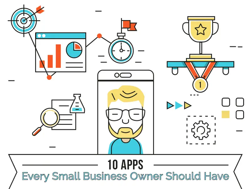 Apps for small business infographic