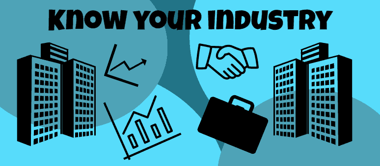 Know your industry text and illustration