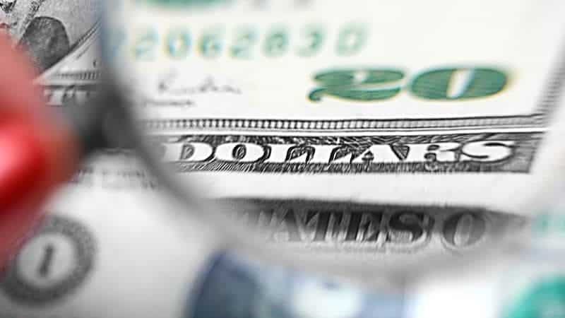 Close-up Dollar bill