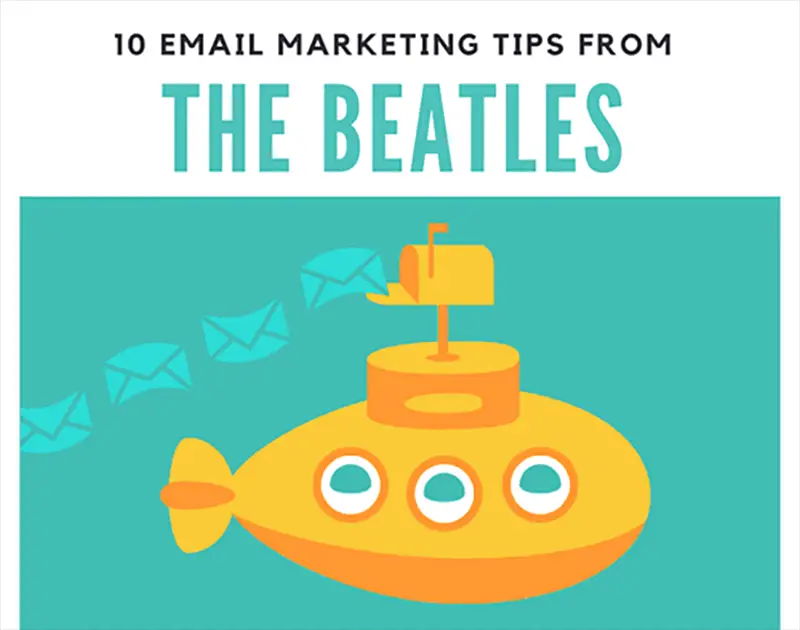 Email marketing tips concept