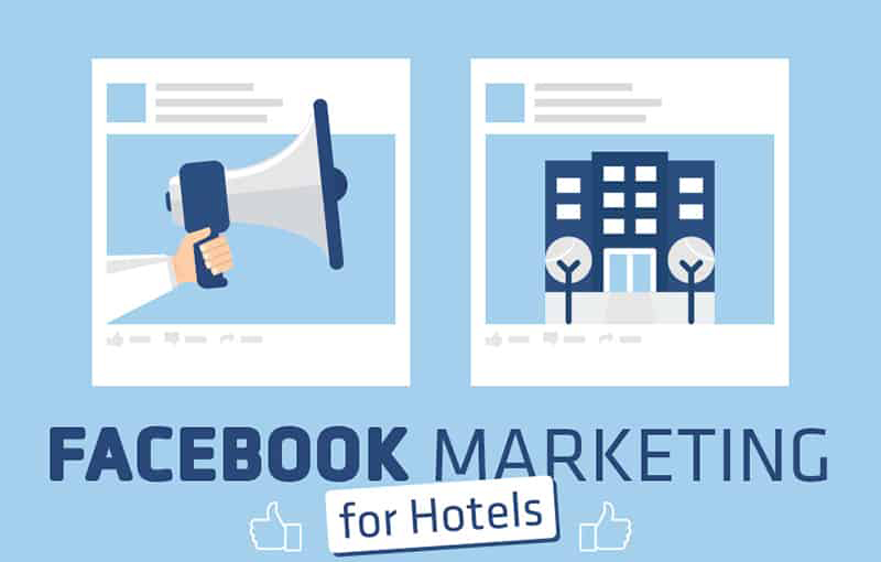 Facebook Marketing for Hotels - Infographic