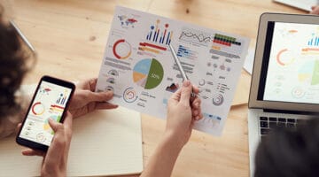 Person holding mobile phone