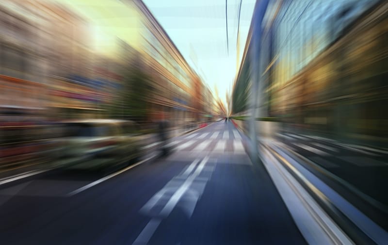 7 Ways to Accelerate Your B2B Sales Cycle Street motion blur background