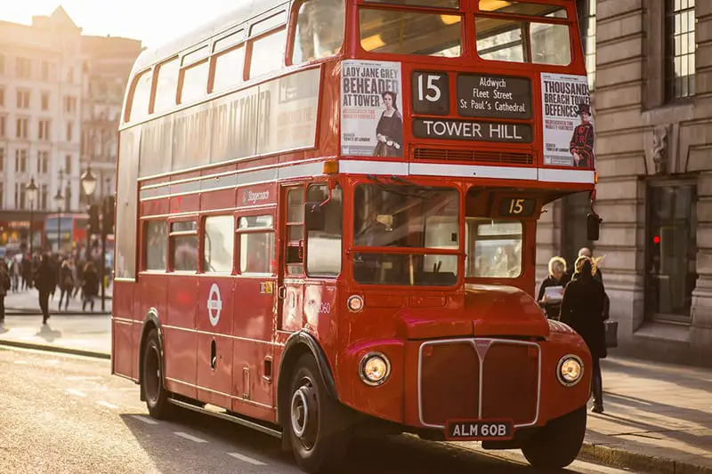 How Your Small Business Can Reduce Its Carbon Emissions - London bus