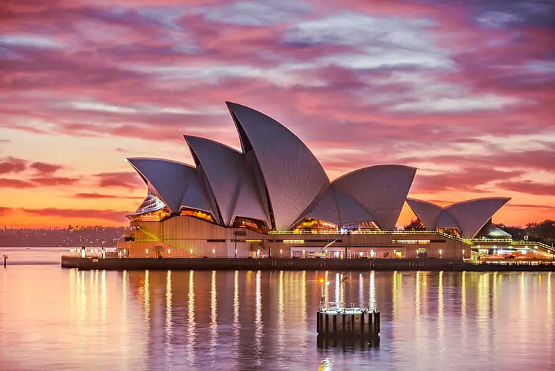 architectural photography Sydney Opera House Australia