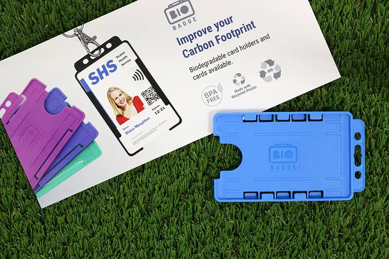 biodegradable card holders -  How to Start an Eco Friendly Photo ID Card System 