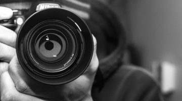 Instagram influencer - person taking selfie with camera