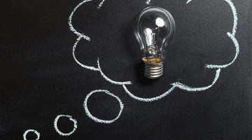 starting a business business - though idea innovation imagination lightbulb
