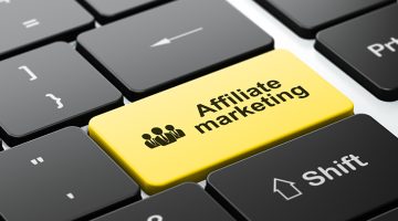 Affiliate marketing concept