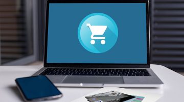 ecommerce shopping cart - buying from online store