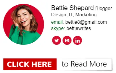blogger email signature and banner ad example
