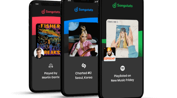 Songstats is a mobile-first data solution that delivers important insights in real time