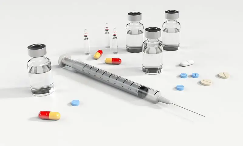 syringe pills capsules medication