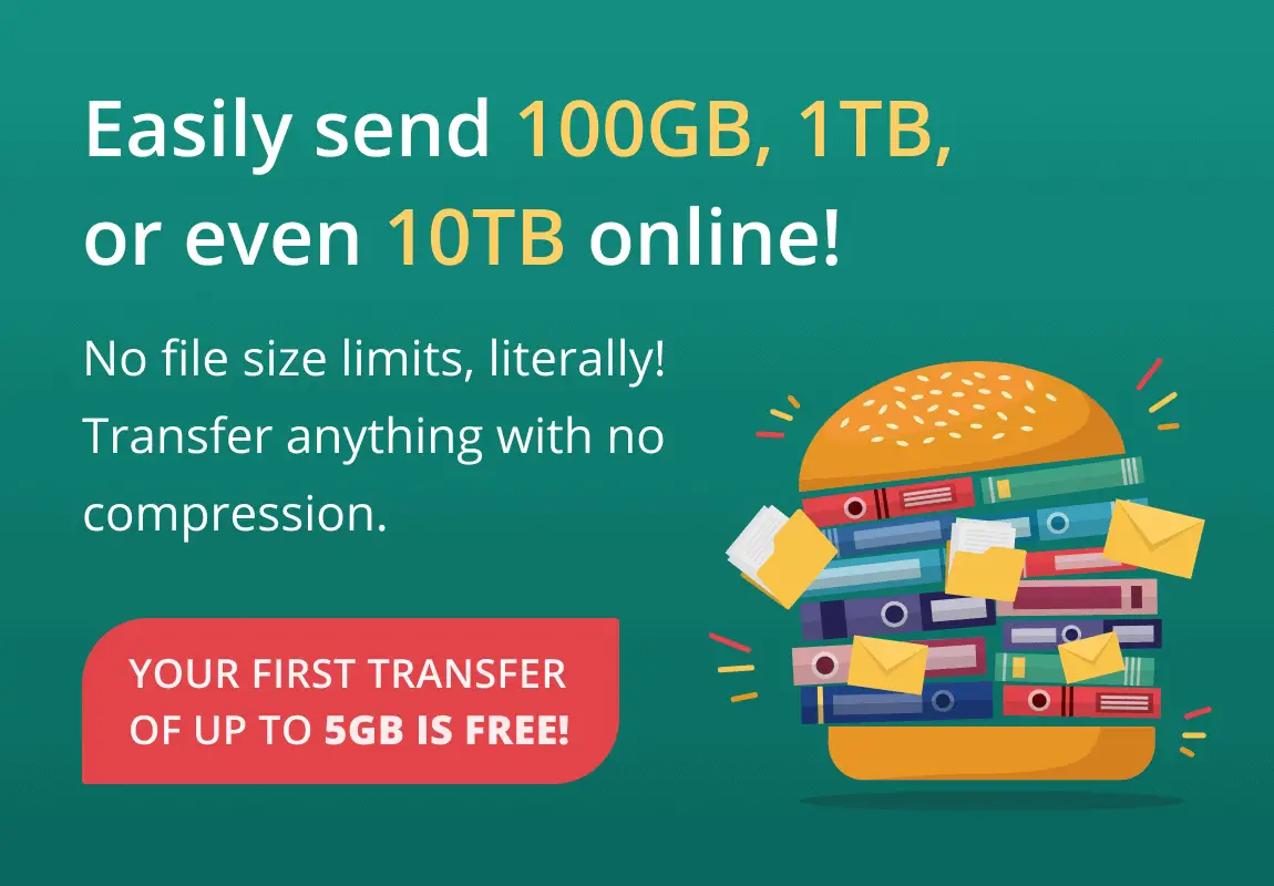FileWhopper - transfer files of any size