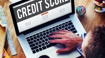 Credit Score Financial Payment Rating Budget Money Concept