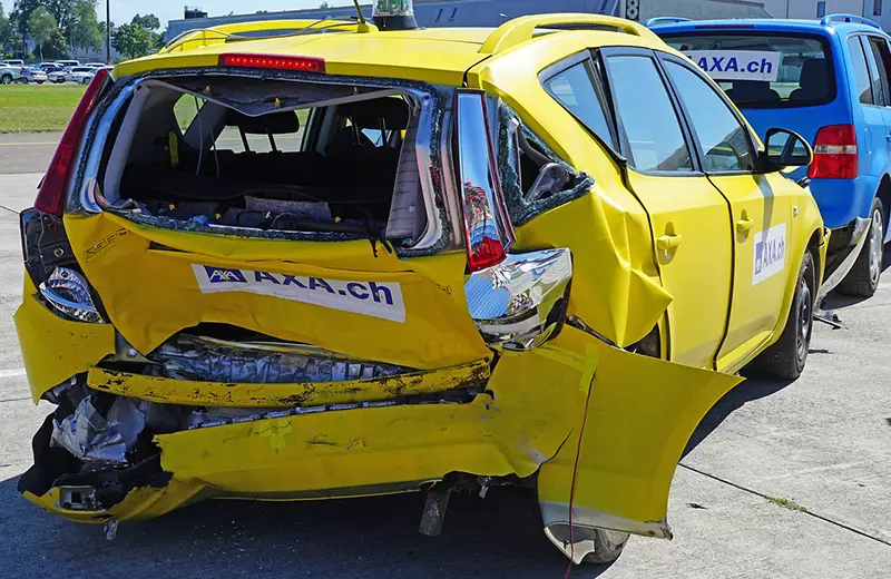 Multi vehicle accident – car crash