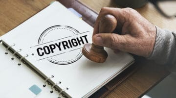 Copyright Design License Patent Trademark Value Concept