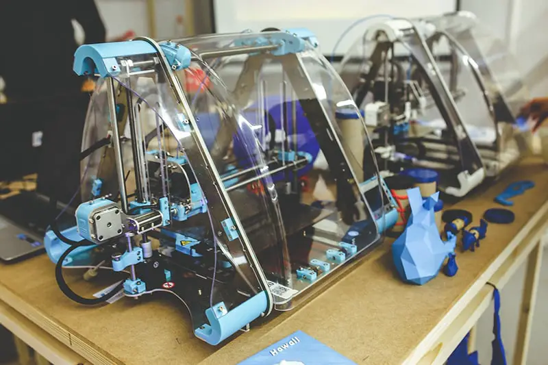 3D printer printing