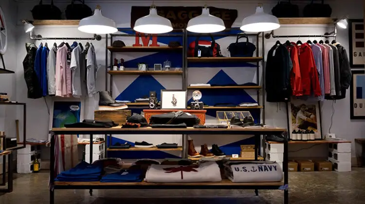 Store clothing shop