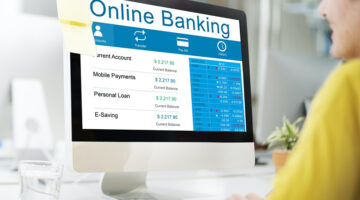 Online Banking Finance Banking E-banking Concept