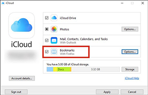Bookmark features