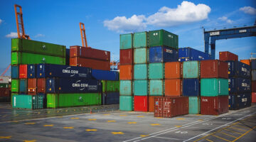 International shipping – business cargo containers