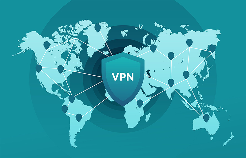 world map VPN international