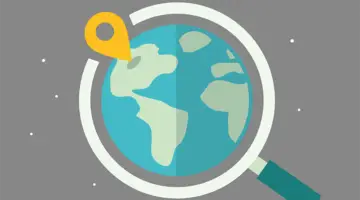 location earth map