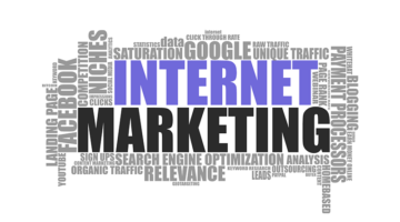 Internet marketing digital concept