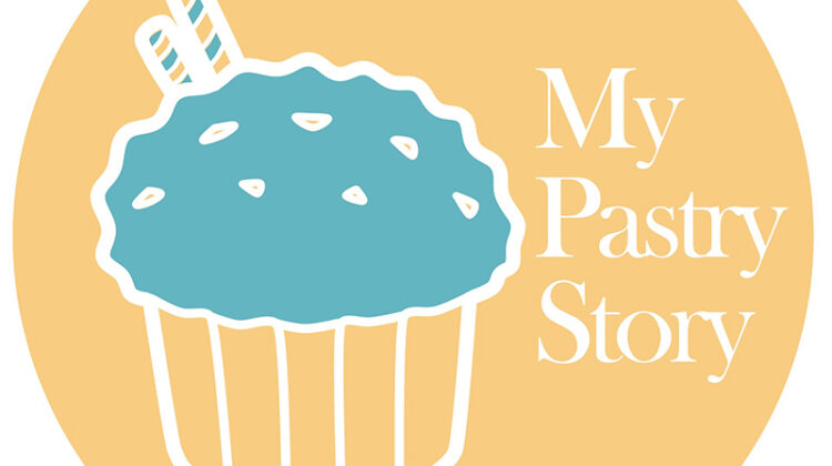 Cupcake logo sticker