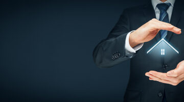 Property insurance and security concept.