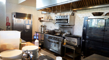 Restaurant kitchen