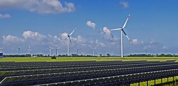 Solar park renewable energy