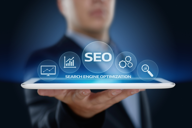 SEO Search Engine Optimization Technology Concept