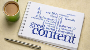 Wrting great content concept