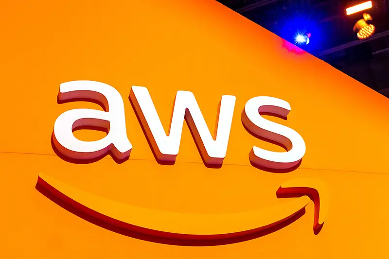 AWS sign of Amazon Web Services