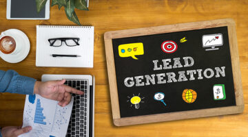 Lead generation concept