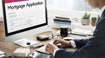 Mortgage Application Home Loan Concept