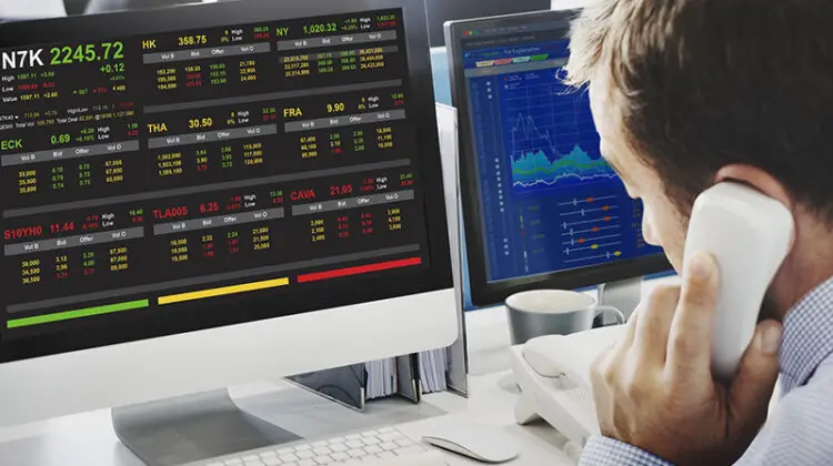 Stock Exchange Trading Forex Finance Graphic Concept