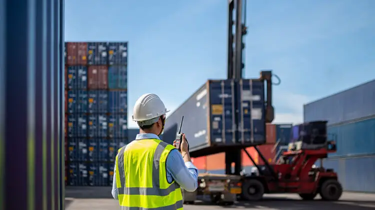 Business logistic concept