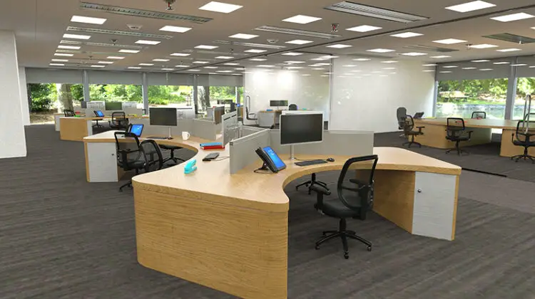 Modern building office