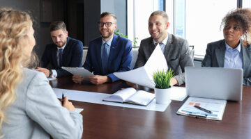 Job interview with the employer