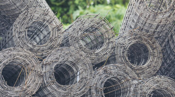 Mesh wire rolls of iron stainless steel