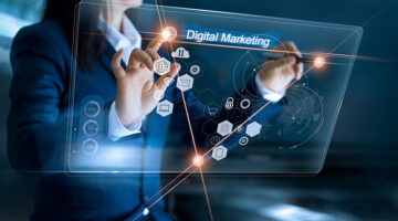 Digital marketing concept
