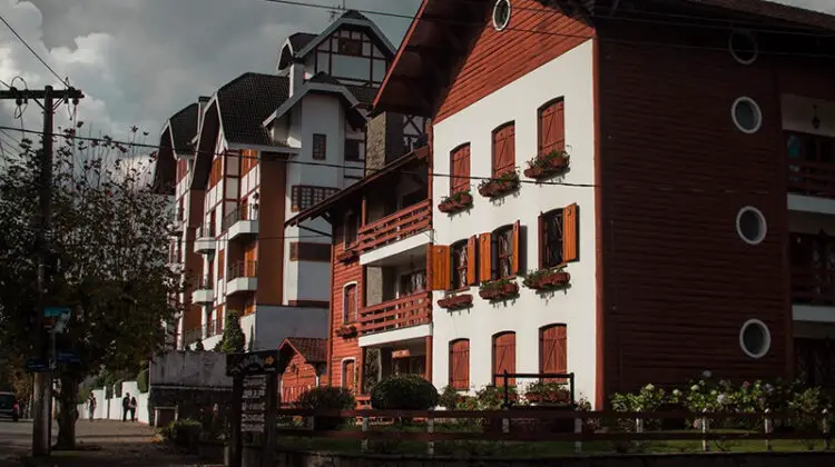 Brown building condominiums