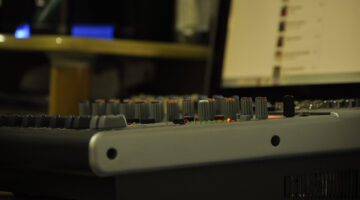 Sound mixer at home