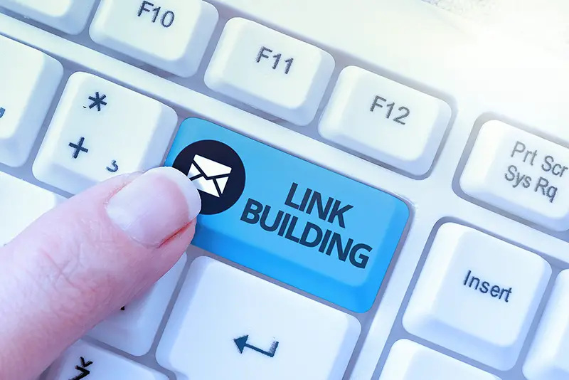Link building concept