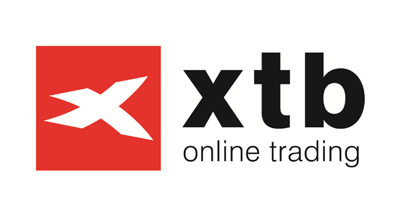 xtb online trading logo banner