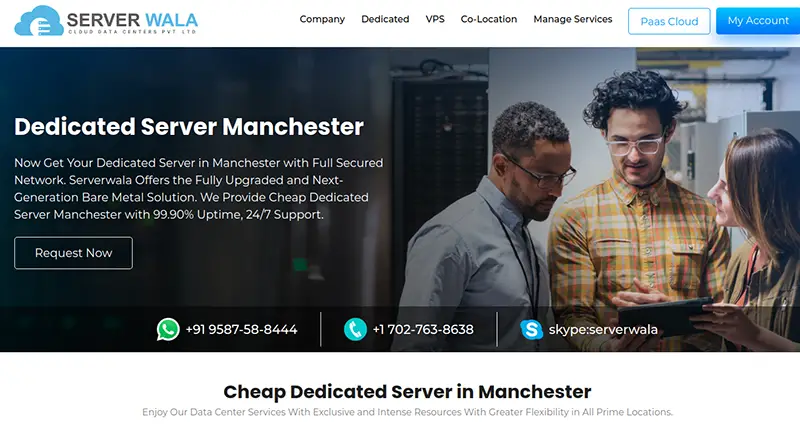 Cheap Dedicated Server Manchester
