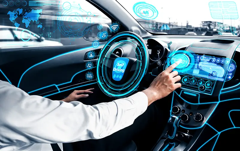 Self-driving autonomous car 